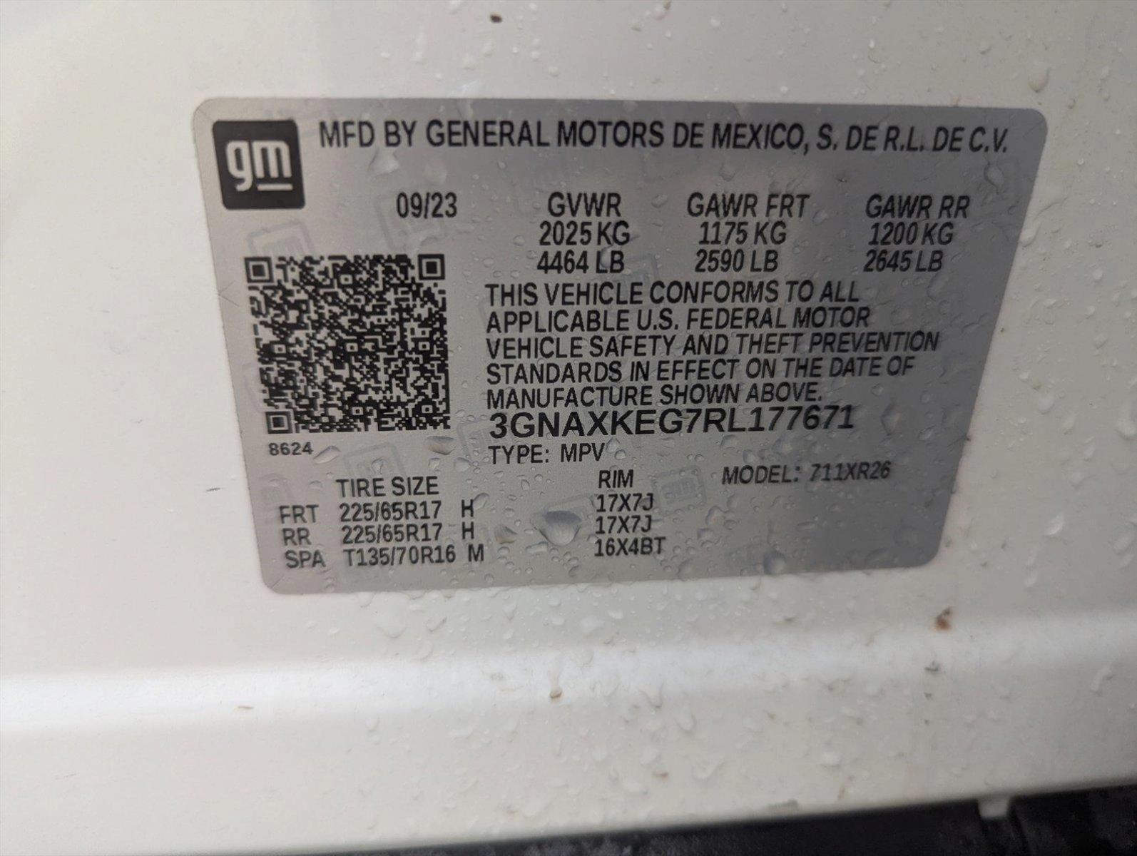2024 Chevrolet Equinox Vehicle Photo in CORPUS CHRISTI, TX 78412-4902
