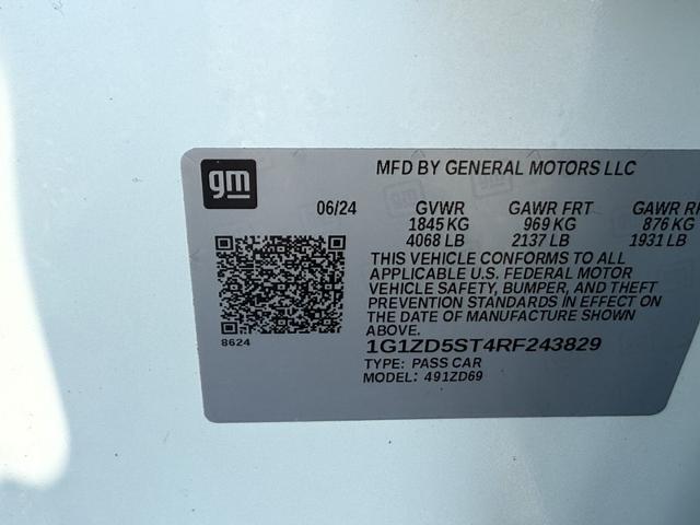 2024 Chevrolet Malibu Vehicle Photo in MIDDLETON, WI 53562-1492