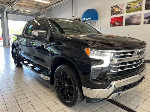Certified 2023 Black Chevrolet LTZ Silverado 1500 for Sale in Metro Toledo,  VIN = 1GCUDGED1PZ124942