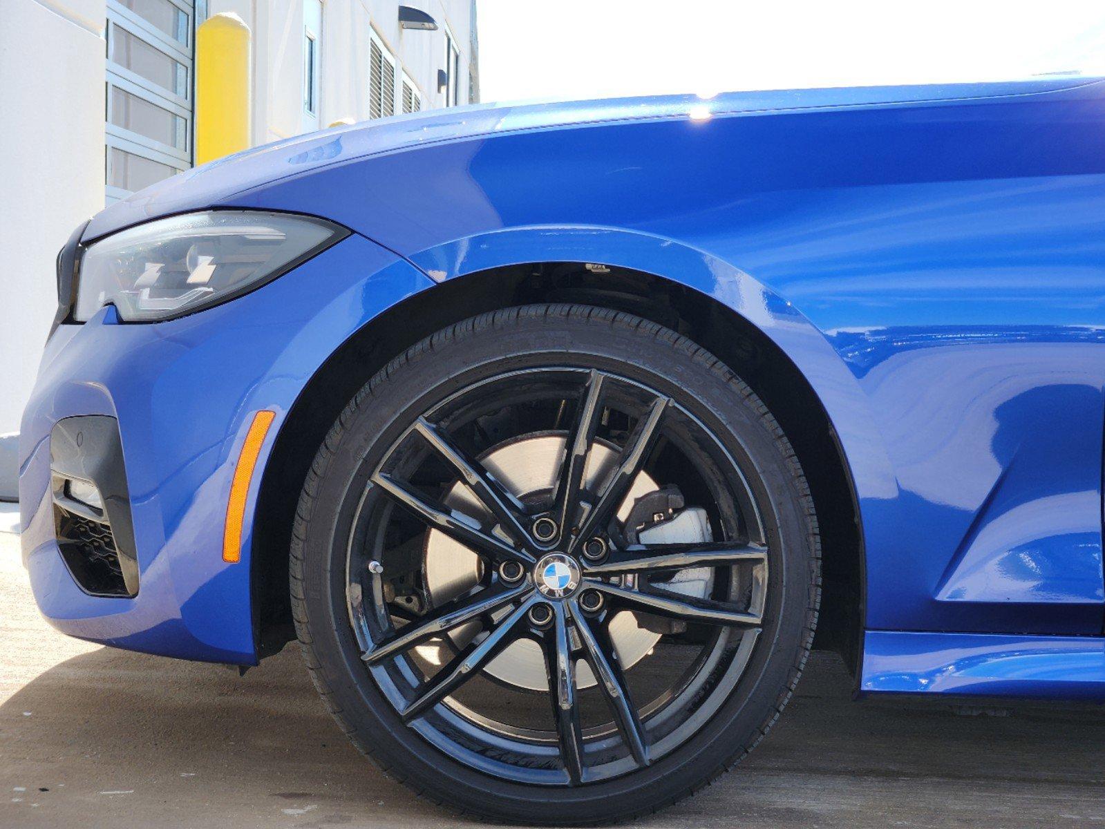 Certified Blue 2022 BMW 330i xDrive M SPORT PACKAGE/ SHADOWLINE PACKAGE for  sale: 3MW5R7J04N8C71253
