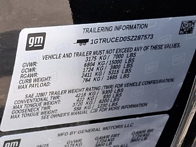 2025 GMC Sierra 1500 Vehicle Photo in TREVOSE, PA 19053-4984