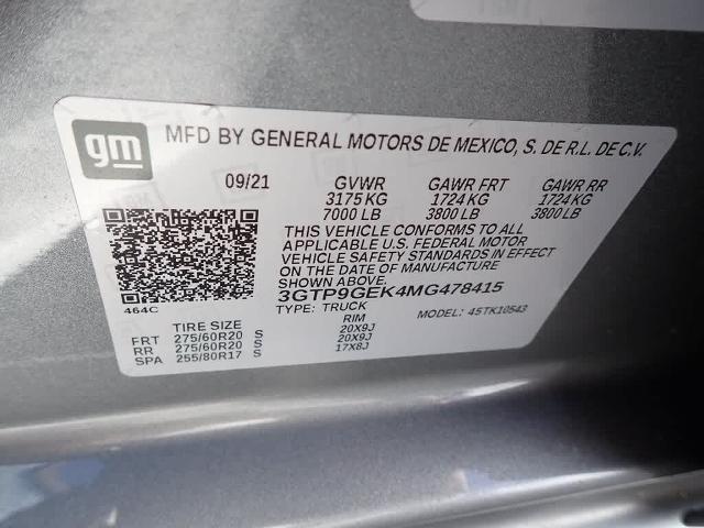 2021 GMC Sierra 1500 Vehicle Photo in ZELIENOPLE, PA 16063-2910