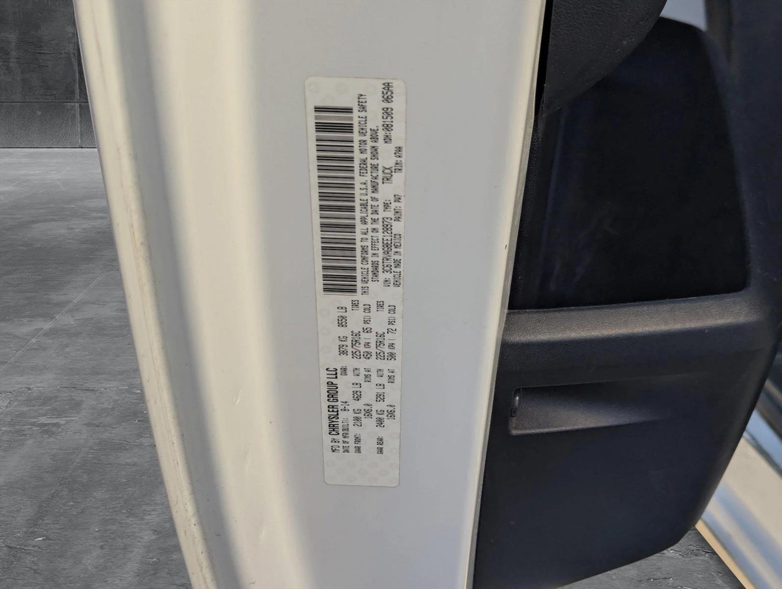 2014 Ram ProMaster Vehicle Photo in Pembroke Pines , FL 33027