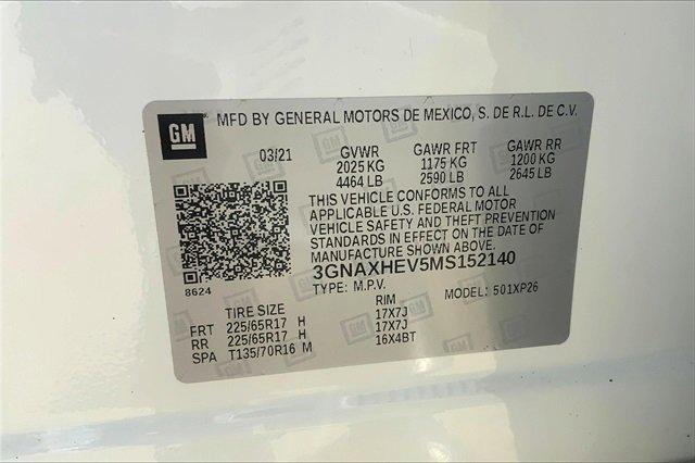 2021 Chevrolet Equinox Vehicle Photo in KANSAS CITY, MO 64114-4502