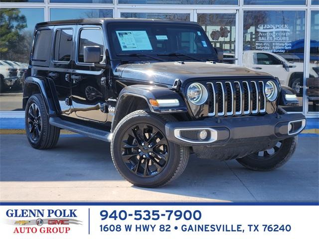 2021 Jeep Wrangler 4xe Vehicle Photo in GAINESVILLE, TX 76240-2013