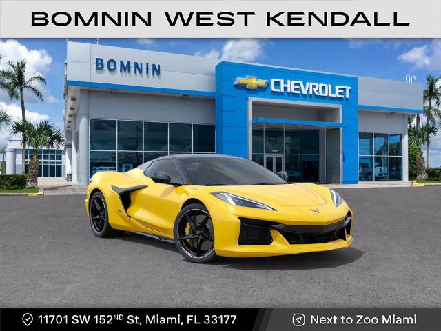 New 2025 Yellow Chevrolet Corvette Z06 Coupe 2LZ For Sale in