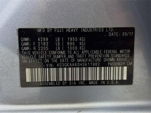 2017 Subaru Impreza Vehicle Photo in Puyallup, WA 98371