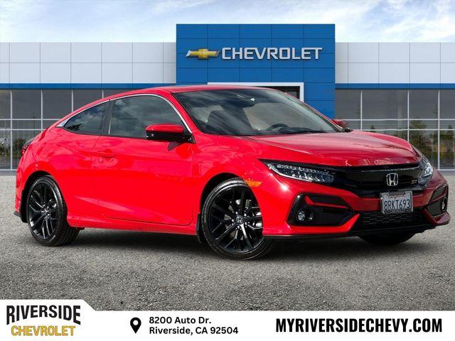 2020 Honda Civic Si Coupe Vehicle Photo in RIVERSIDE, CA 92504-4106