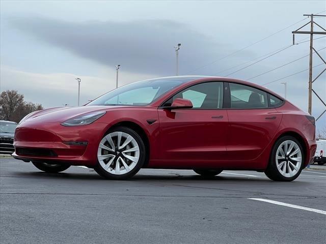 Used 2022 Tesla Model 3 Long Range with VIN 5YJ3E1EBXNF328968 for sale in O'fallon, IL