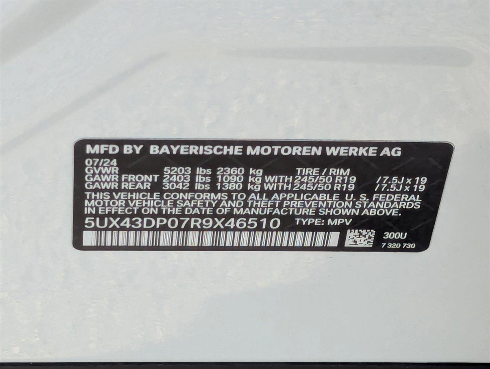 2024 BMW X3 sDrive30i Vehicle Photo in Delray Beach, FL 33444