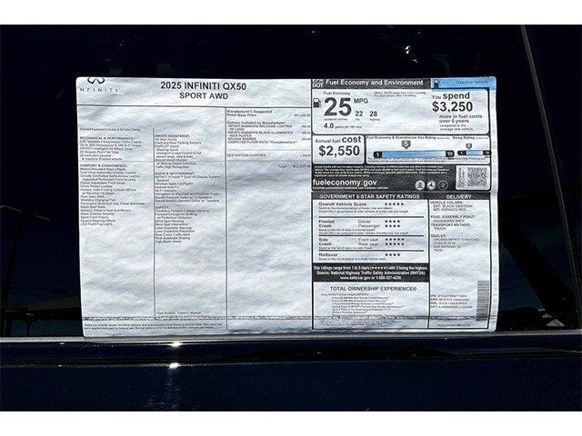 2025 INFINITI QX50 Vehicle Photo in San Antonio, TX 78230