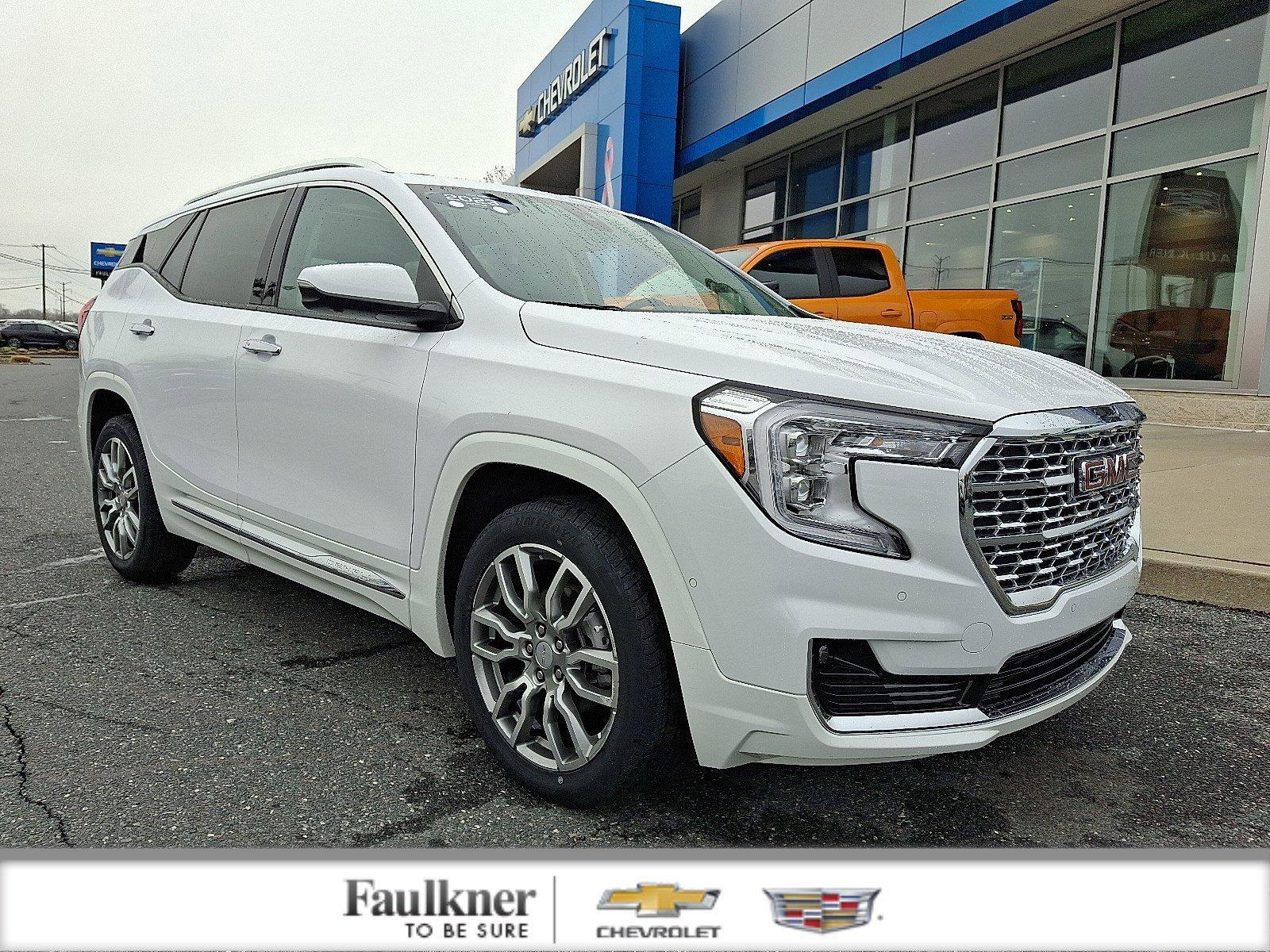 Summit White 2023 GMC Terrain Denali AWD SUV / Crossover All-Wheel Drive 9-Speed Automatic