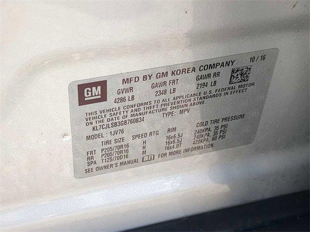 2016 Chevrolet Trax Vehicle Photo in COLLIERVILLE, TN 38017-9006