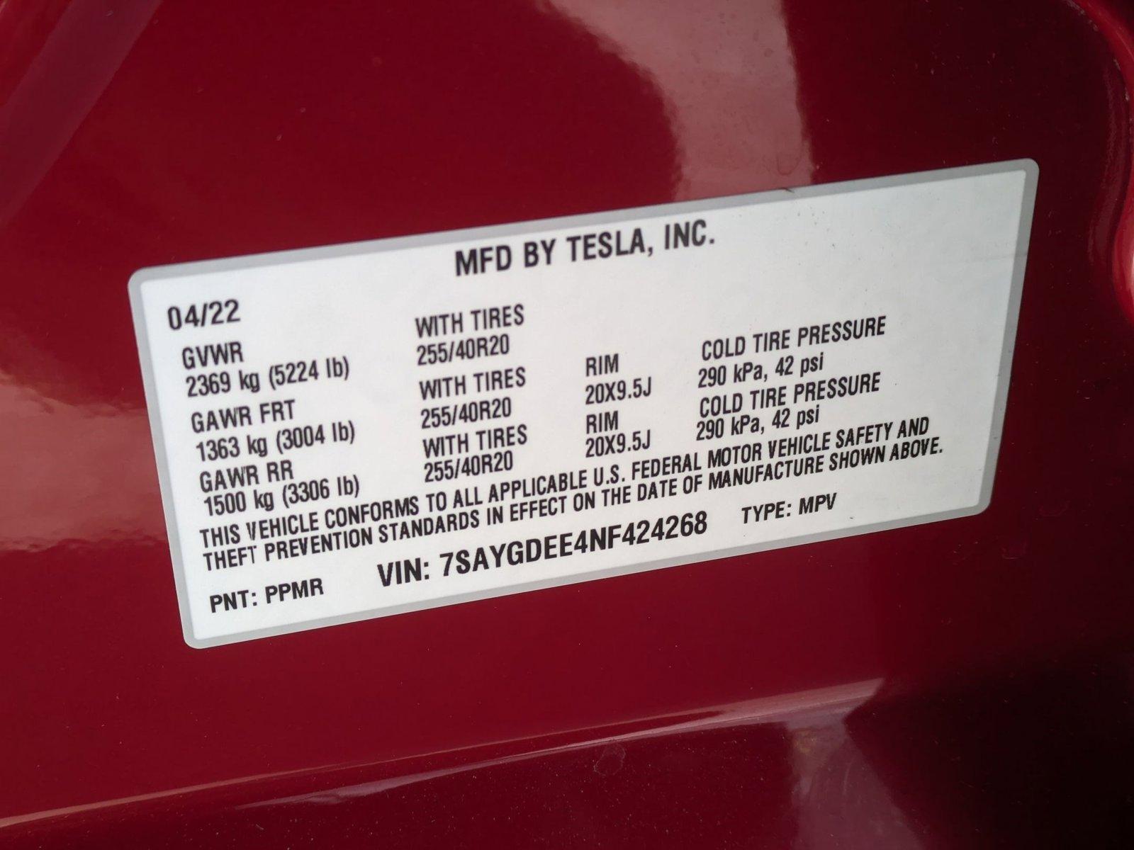 2022 Tesla Model Y Vehicle Photo in Cockeysville, MD 21030