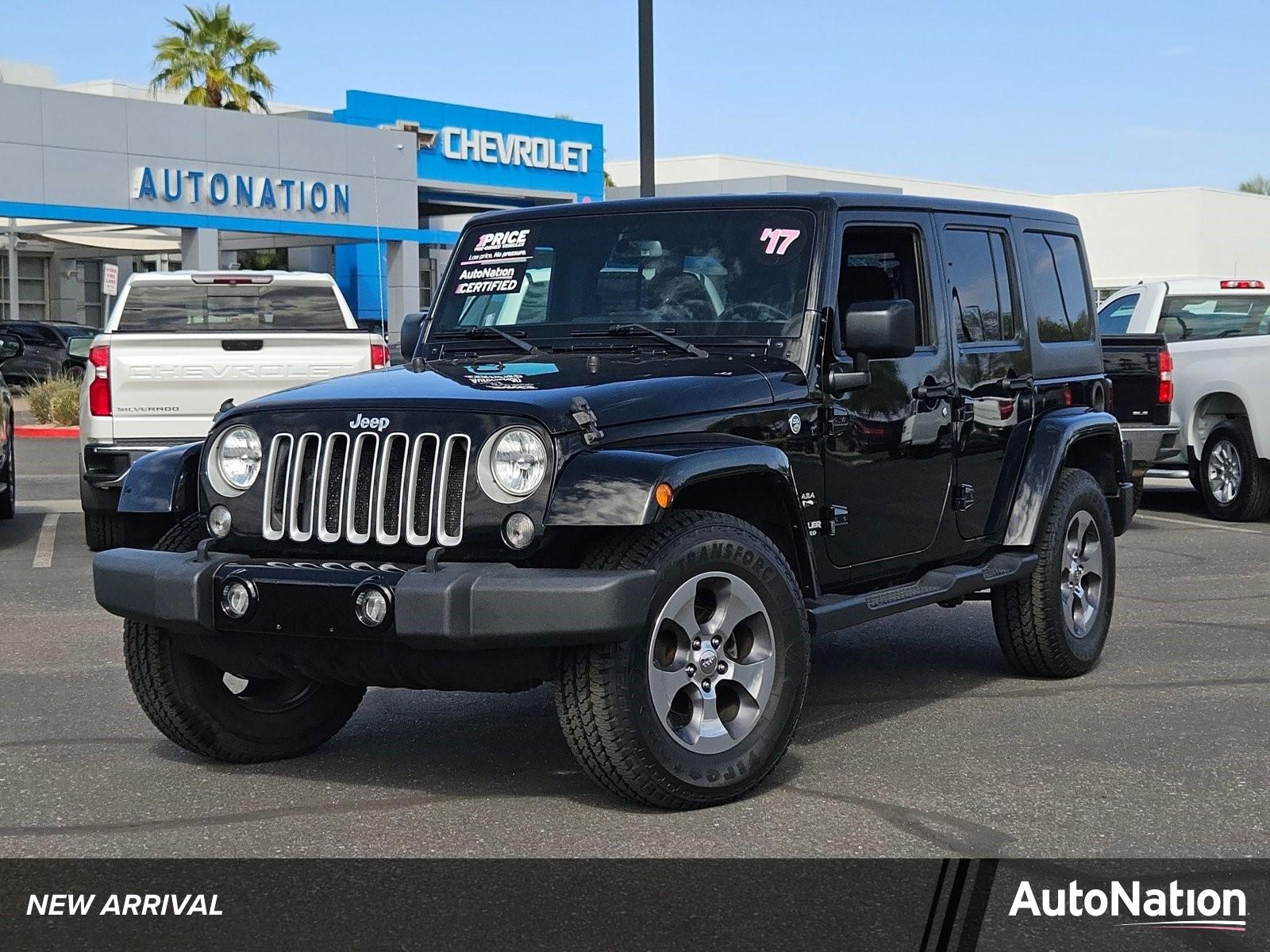 2017 Jeep Wrangler Unlimited Vehicle Photo in MESA, AZ 85206-4395