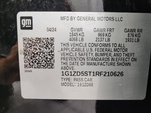 2024 Chevrolet Malibu Vehicle Photo in OSHKOSH, WI 54904-7811