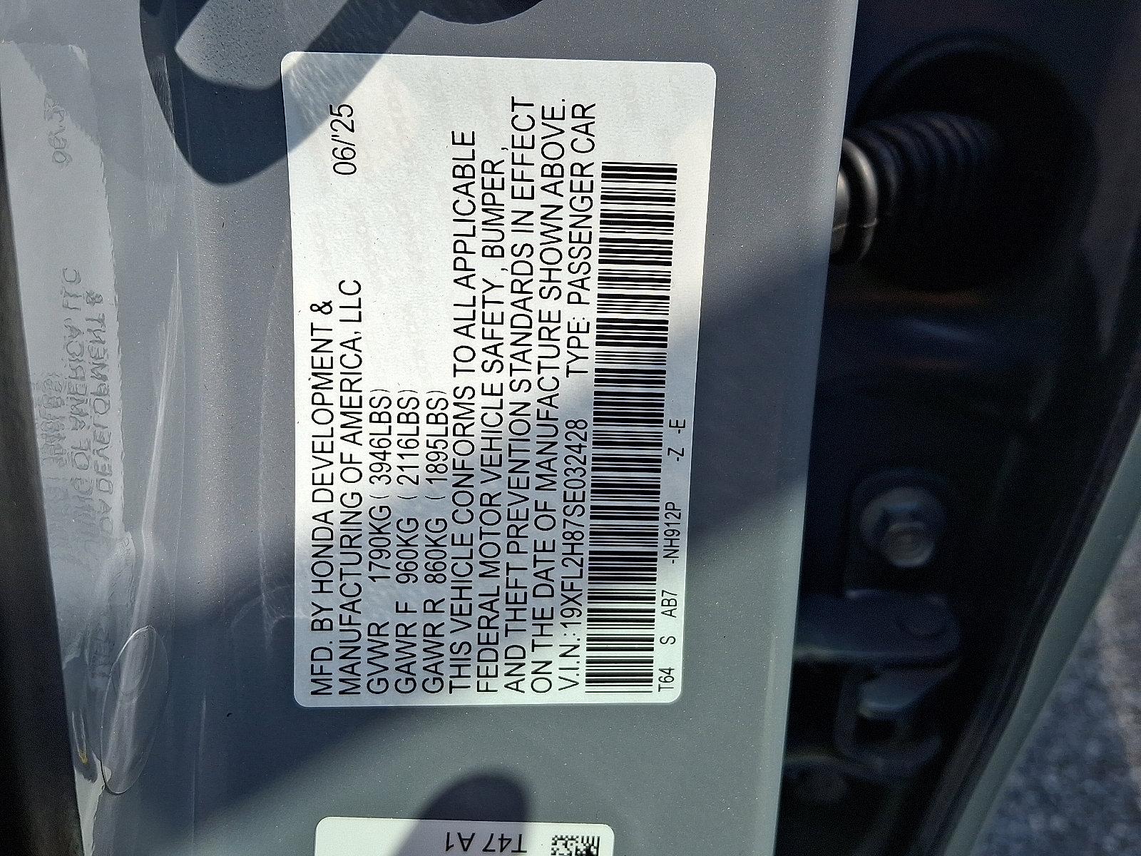 2025 Honda Civic Hatchback Vehicle Photo in Harrisburg, PA 17111