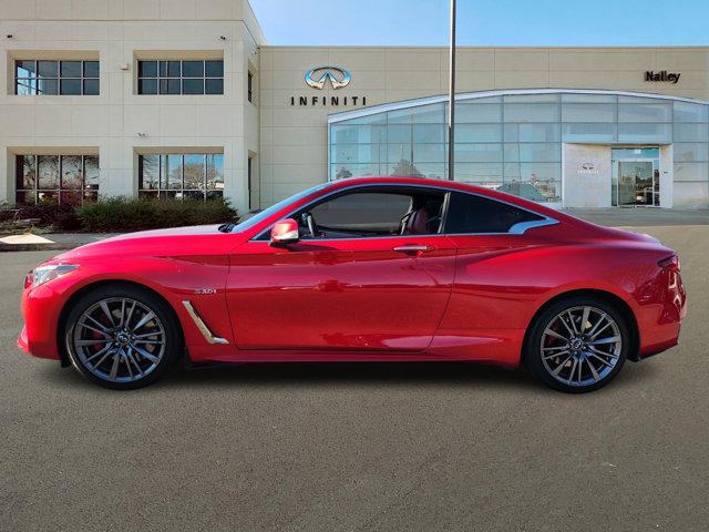 Used 2017 INFINITI Q60 Coupe Red Sport with VIN JN1FV7EL2HM700407 for sale in Marietta, GA