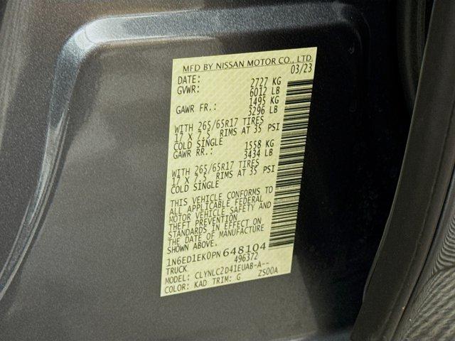 2023 Nissan Frontier Vehicle Photo in Flemington, NJ 08822