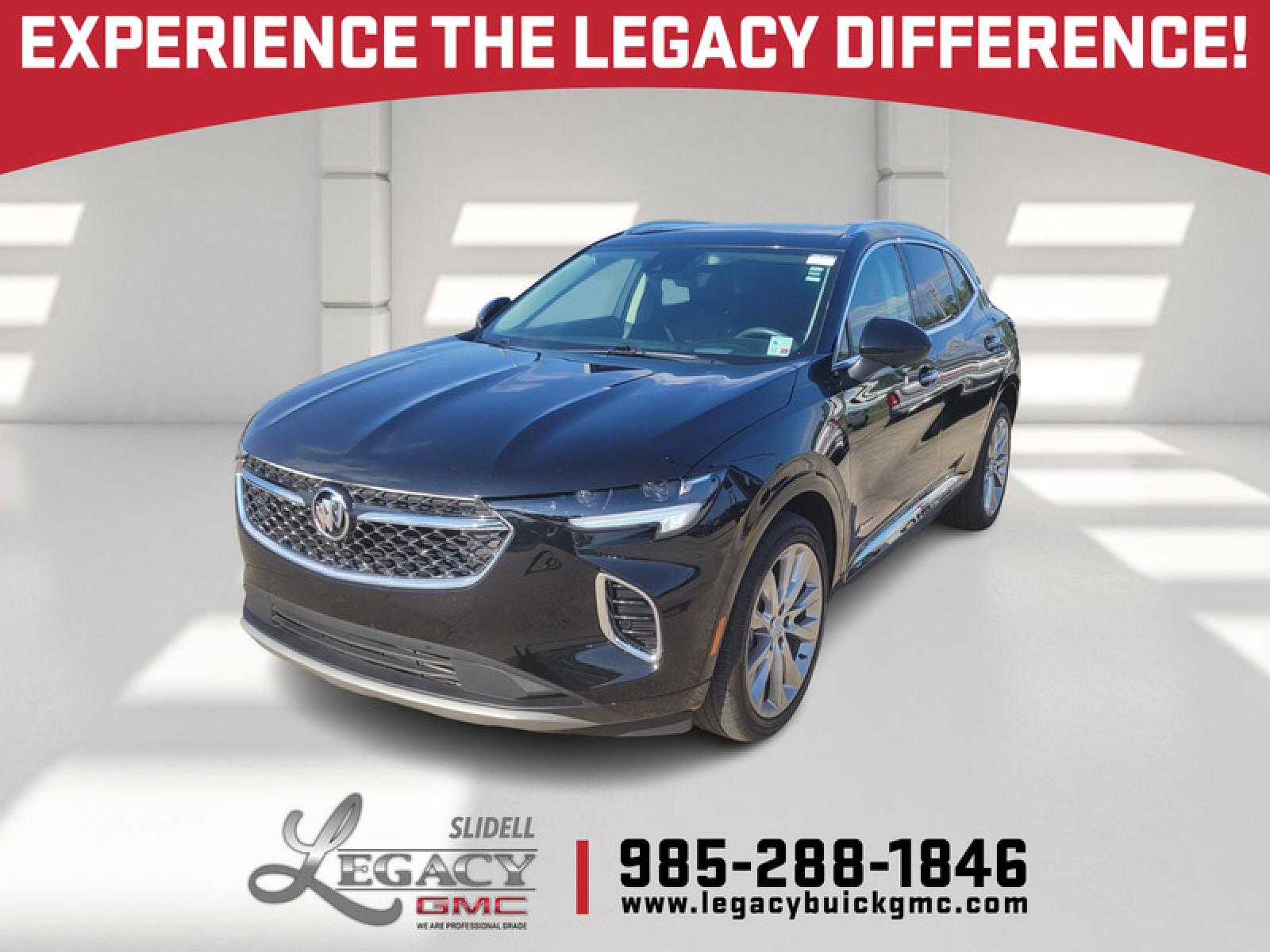 Black (Ebony Twilight Metallic) 2023 Buick Envision Avenir FWD SUV / Crossover Front-Wheel Drive 9-Speed Automatic