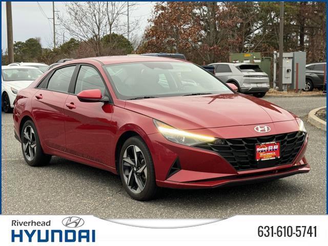 Used 2023 Hyundai Elantra SEL with VIN KMHLS4AG3PU444367 for sale in Riverhead, NY