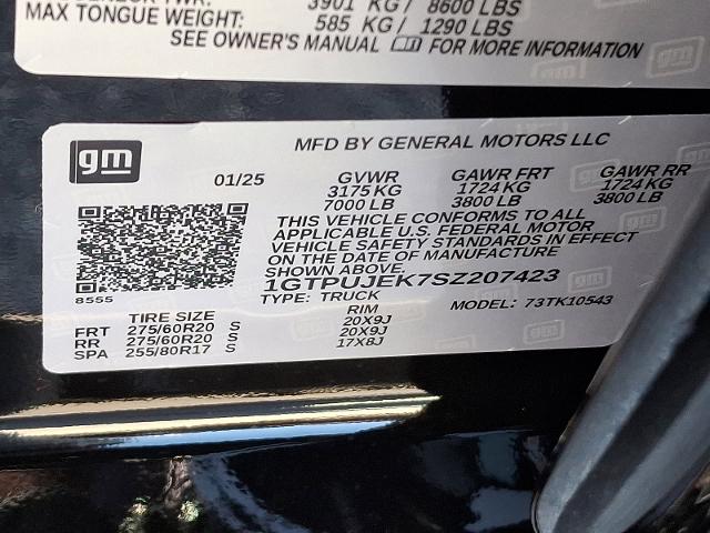2025 GMC Sierra 1500 Vehicle Photo in TREVOSE, PA 19053-4984