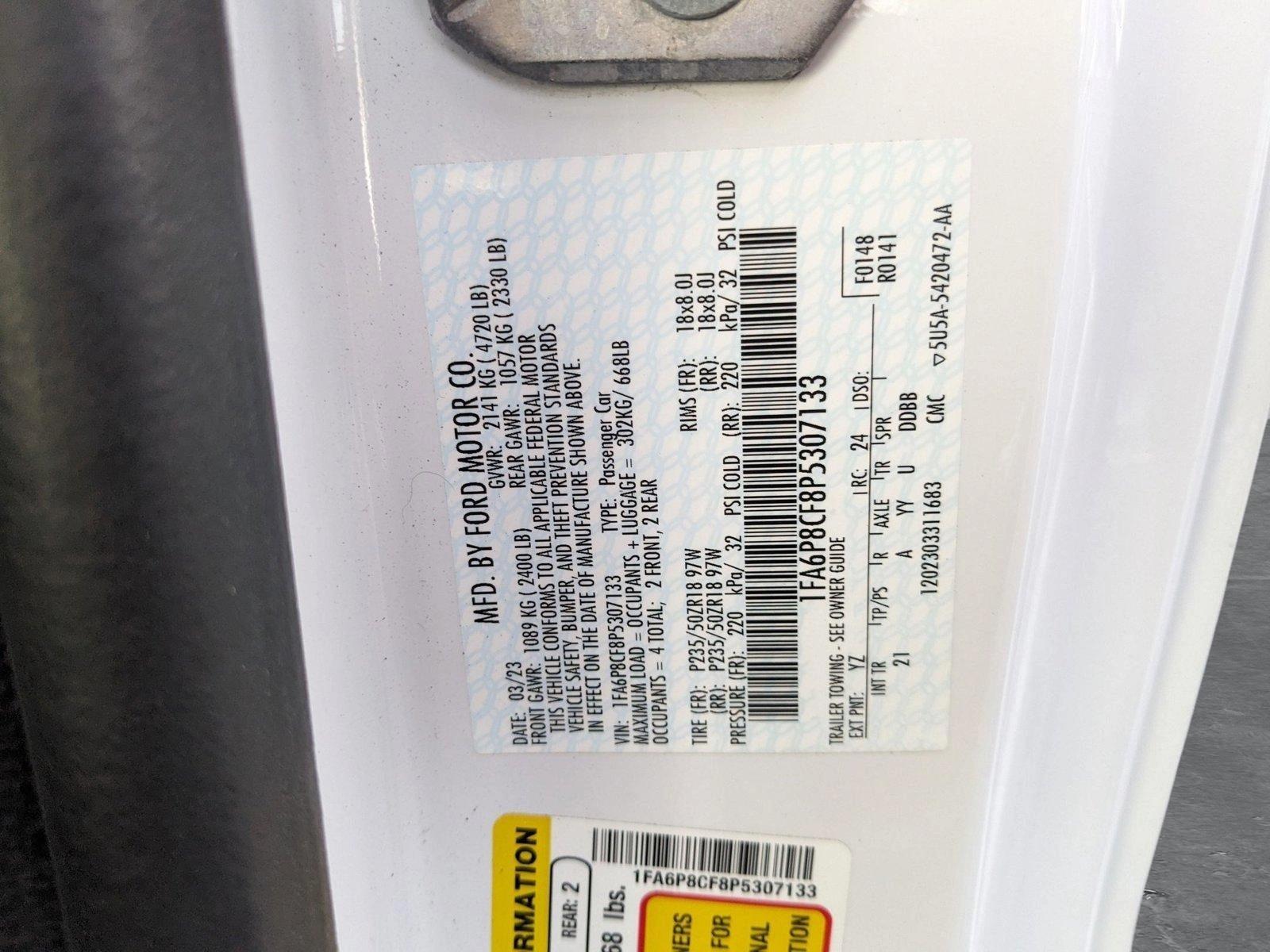 2023 Ford Mustang Vehicle Photo in Sanford, FL 32771