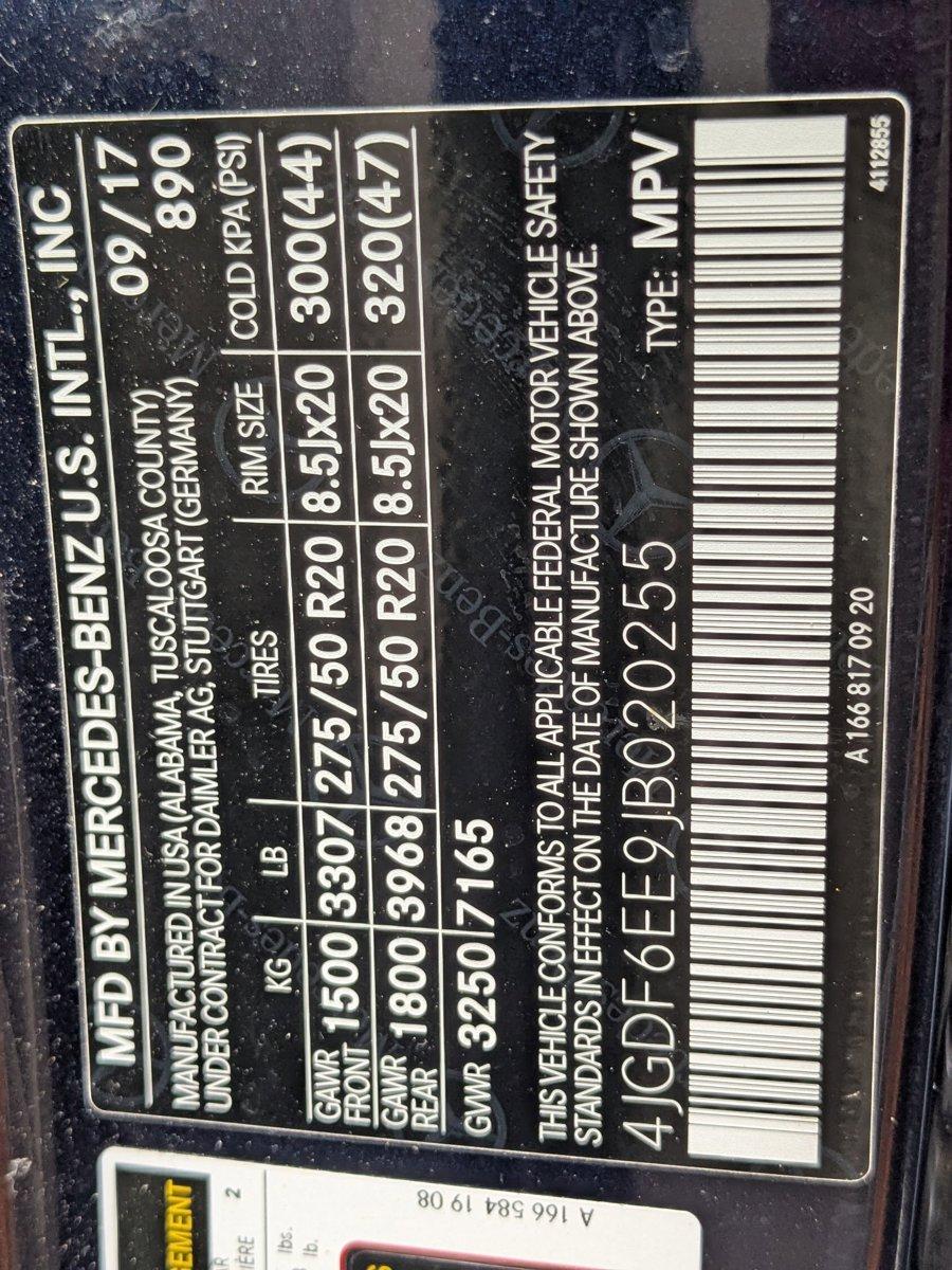 2018 Mercedes-Benz GLS Vehicle Photo in Wesley Chapel, FL 33544