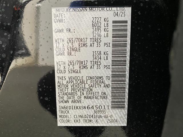 2025 Nissan Frontier Vehicle Photo in Appleton, WI 54913