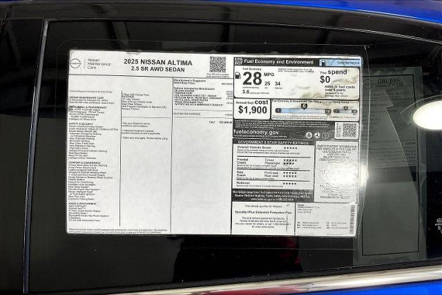 2025 Nissan Altima Vehicle Photo in Tulsa, OK 74129
