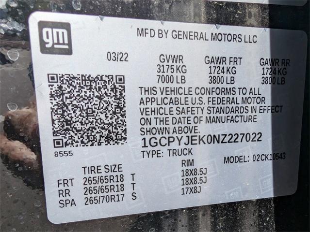 2022 Chevrolet Silverado 1500 LTD Vehicle Photo in ENGLEWOOD, CO 80113-6708