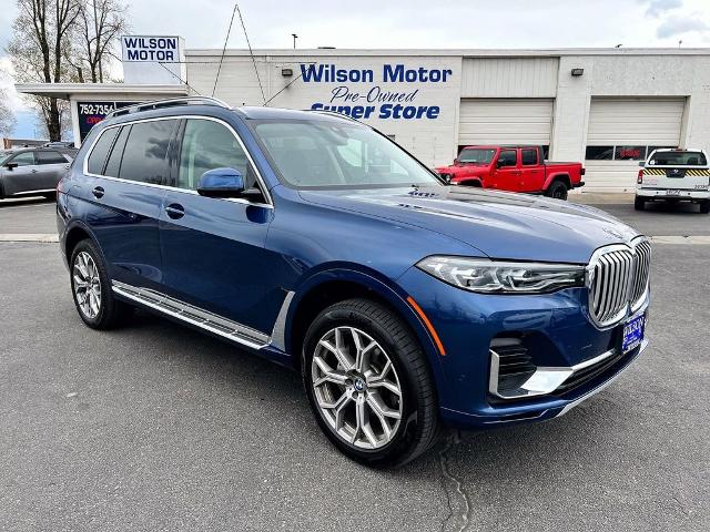 Used 2021 BMW X7 40i with VIN 5UXCW2C02M9G10908 for sale in Logan, UT