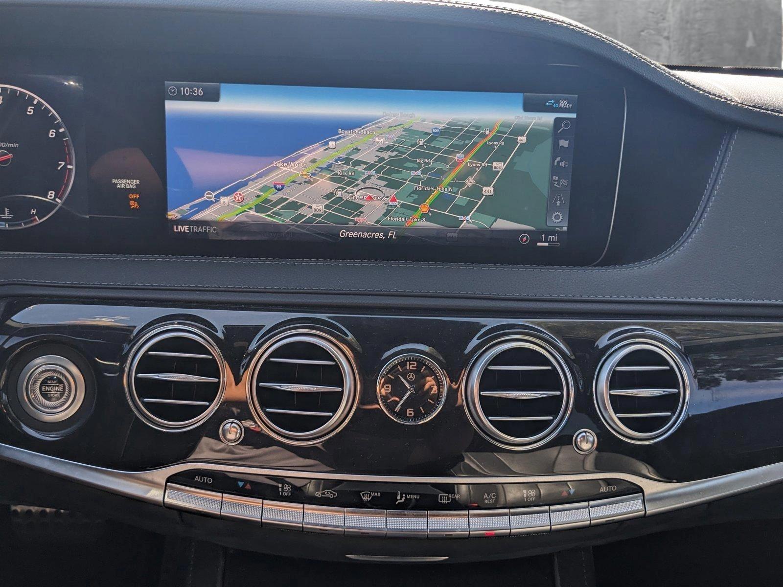 2019 Mercedes-Benz S-Class Vehicle Photo in GREENACRES, FL 33463-3207