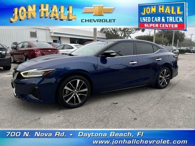 Used 2022 Nissan Maxima SV with VIN 1N4AA6CV3NC505733 for sale in Daytona Beach, FL