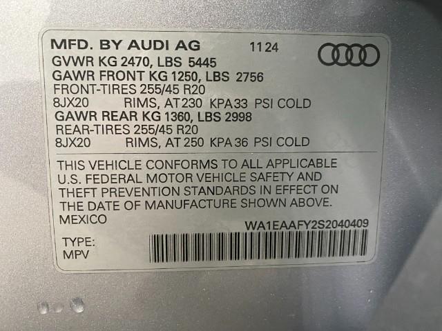 2025 Audi Q5 Vehicle Photo in Appleton, WI 54913