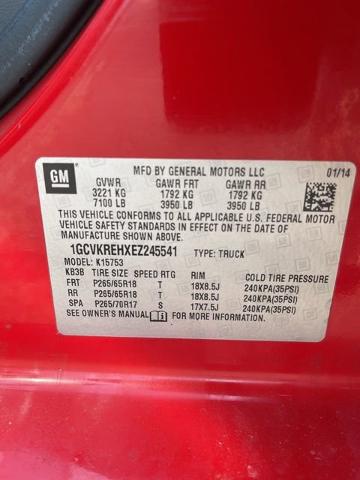 2014 Chevrolet Silverado 1500 Vehicle Photo in MEDINA, OH 44256-9631