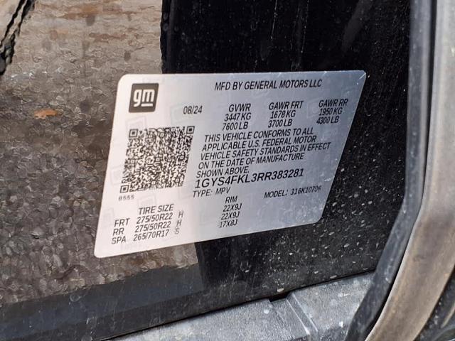 2024 Cadillac Escalade Vehicle Photo in San Antonio, TX 78230-1001