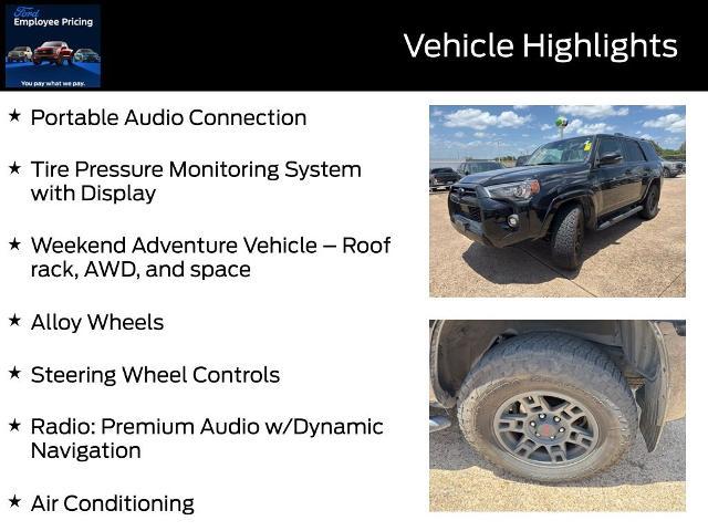 2021 Toyota 4Runner Vehicle Photo in Weatherford, TX 76087