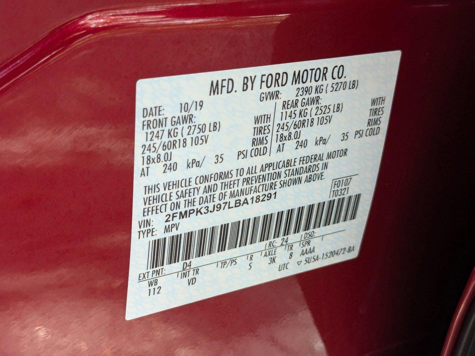 2020 Ford Edge Vehicle Photo in Tampa, FL 33614