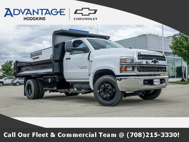 New 2024 White Chevrolet Silverado 5500 HD Work Truck: 1HTKHPVK7RH283809