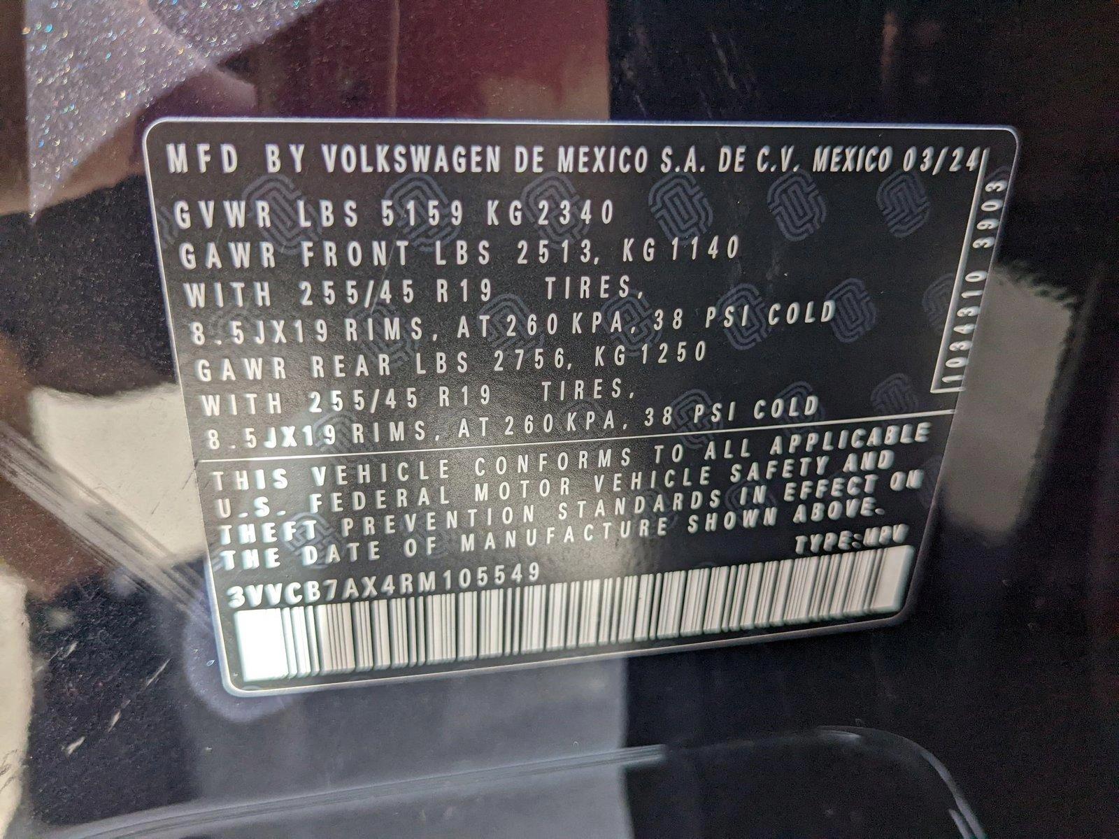 2024 Volkswagen Tiguan Vehicle Photo in Davie, FL 33331
