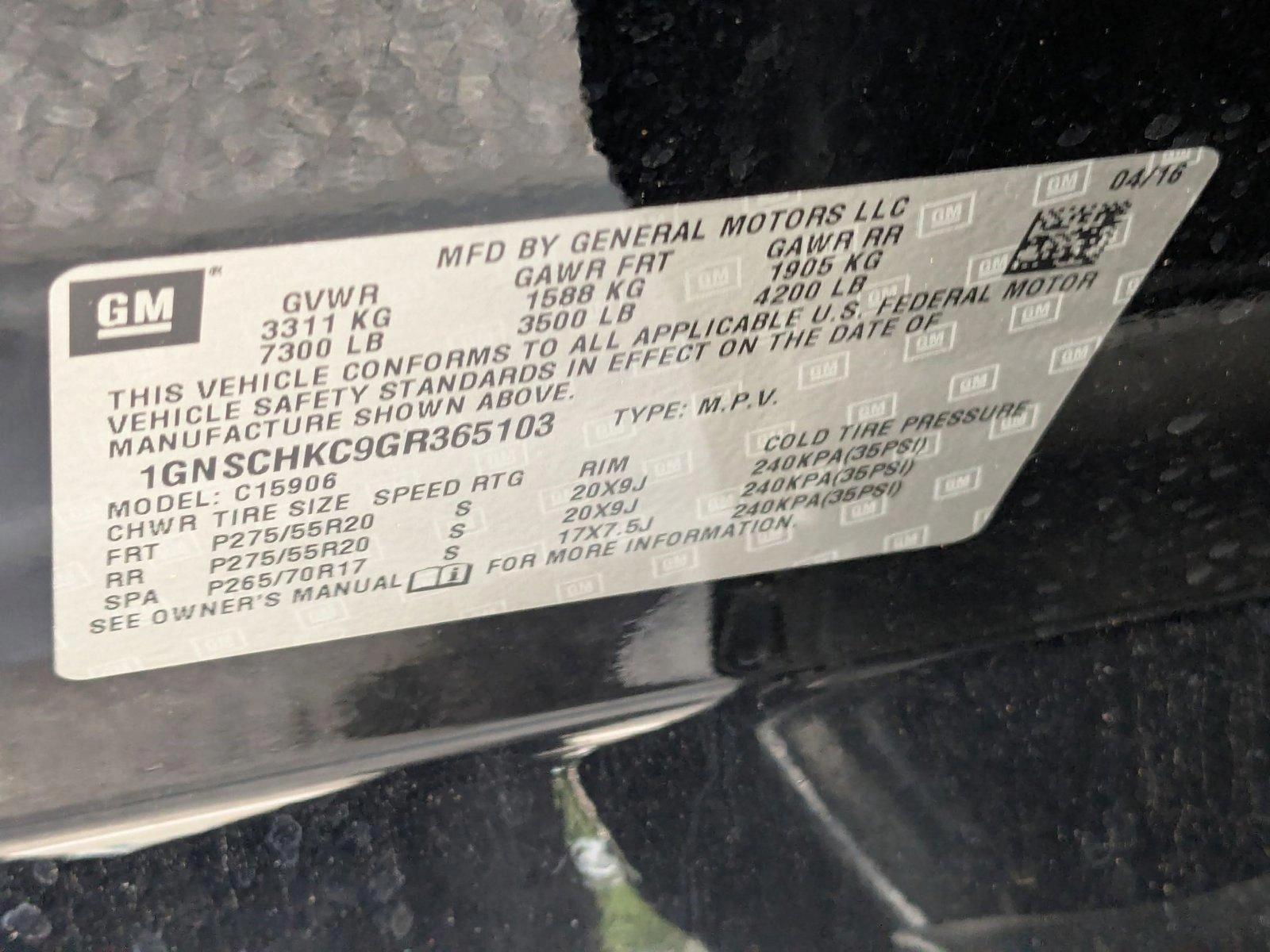 2016 Chevrolet Suburban Vehicle Photo in Miami, FL 33015