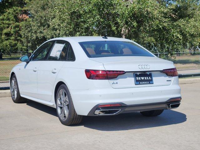 2025 Audi A4 Sedan Vehicle Photo in HOUSTON, TX 77090