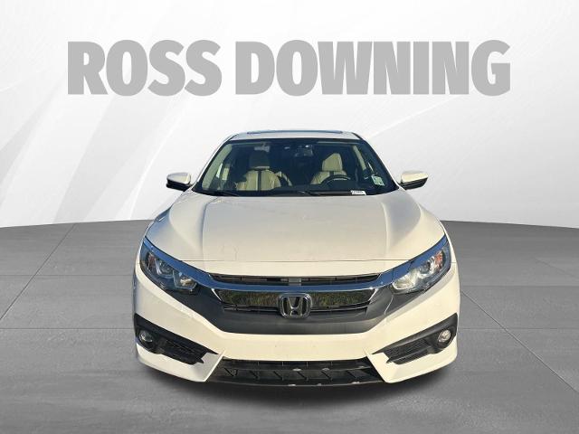 Used 2016 Honda Civic EX-L with VIN 19XFC1F70GE021220 for sale in Hammond, LA