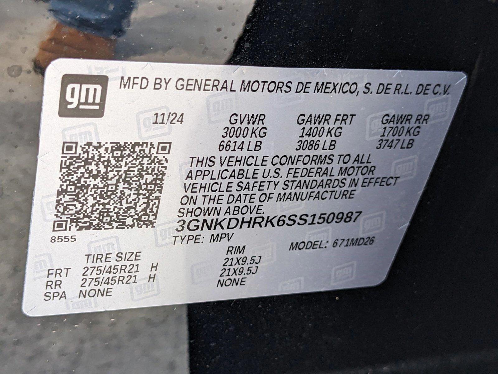 2025 Chevrolet Blazer EV Vehicle Photo in MIAMI, FL 33172-3015
