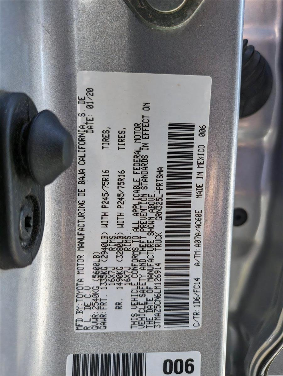 2020 Toyota Tacoma 2WD Vehicle Photo in Sanford, FL 32771