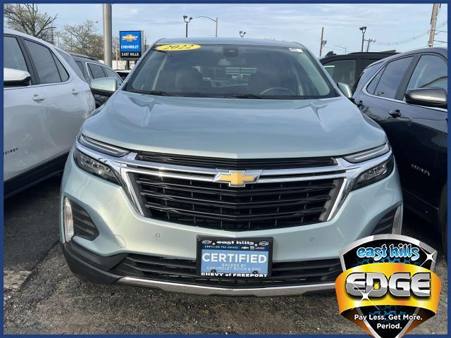 Used 2022 Chevrolet Equinox LT with VIN 2GNAXKEV5N6110953 for sale in Freeport, NY