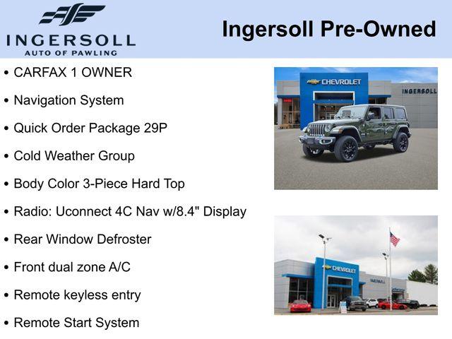 2022 Jeep Wrangler 4xe Vehicle Photo in PAWLING, NY 12564-3219
