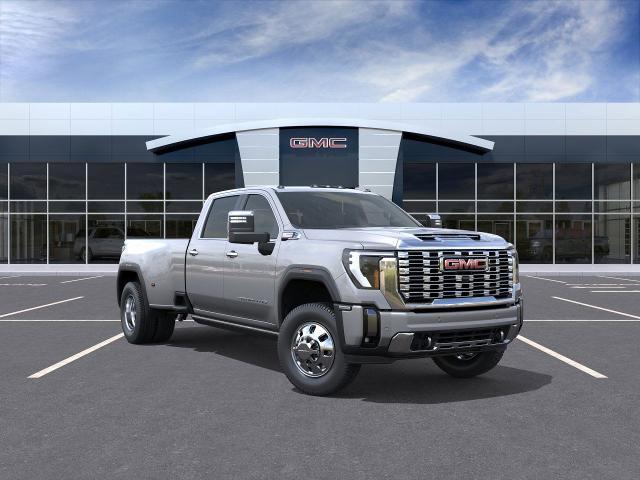 Sterling Metallic 2026 GMC Sierra 3500HD Denali Crew Cab LB DRW 4WD Pickup Truck Four-Wheel Drive Automatic