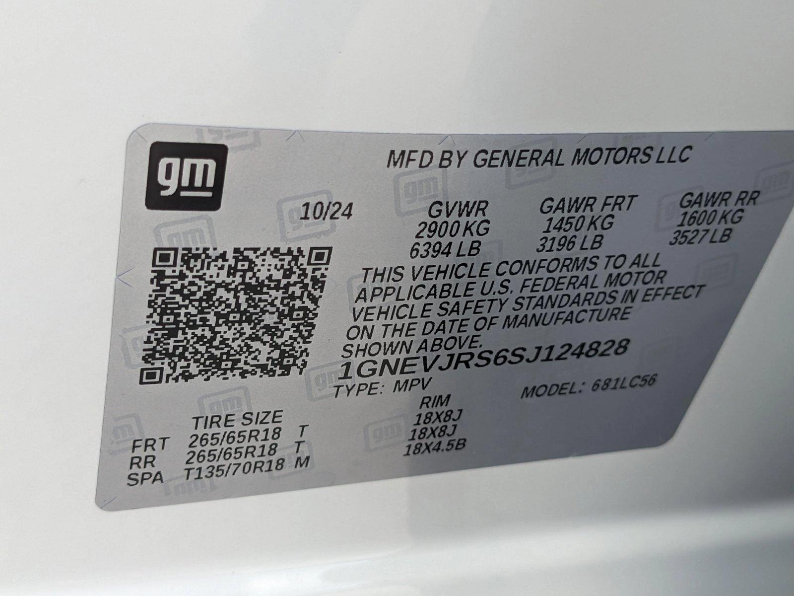 2025 Chevrolet Traverse Vehicle Photo in MIAMI, FL 33172-3015